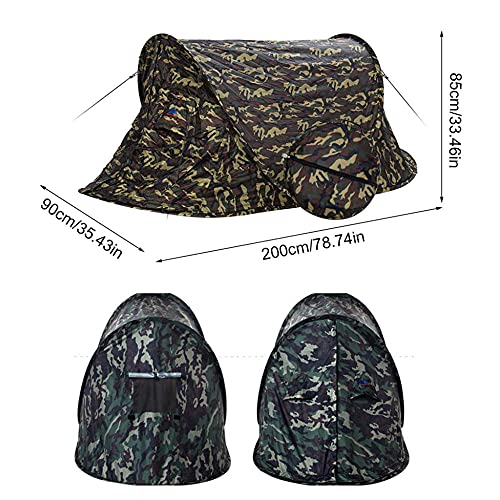 Carpa automática pop-up para 2 personas impermeable miniatura 6