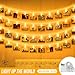 Produktbild LED Lichterkette mit Klammern für Fotos, Se-Mirrorworld 6M 40 LED Foto Clip Lichterkette Fotolichter Kette Clip Bilder Lichterketten Warmweiß Batteriebetrieben Bilderrahmen Dekoration für Zimmer