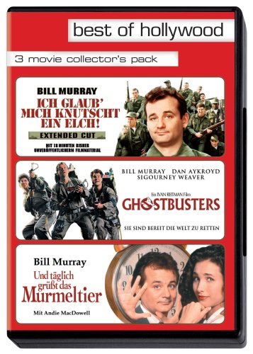 Ich glaub mich knutsch ein Elch / Ghostbusters / Und täglich grüßt das Murmeltier, 3 DVDs, mehrsprachige Version - Mehr Infos/Bestellen