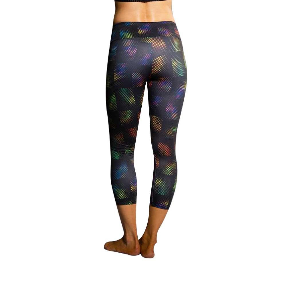 Onzie YOGA CAPRI 202 STAIN GLASS (X-Small, Stain Glass)
