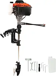 Motor De Popa Para Barco Bote/Barco Rabeta 63CC 3HP Ajuste Universal