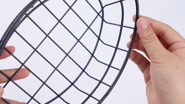 Hushee 24 Pcs Wire Bread Basket 9.5 X 6.2 X 2.2 Inch Oval Metal - View #6