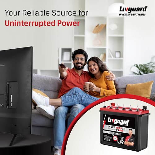 Image of Livguard IT 2072TT |Tall Tubular Inverter Battery |200 Ah |72 Months Warranty | Reliable Backup for Home, Office and Shop