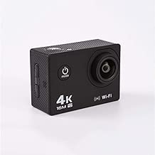 QYL Camera 4K Motion Camera 173 Degree HD Wide-angle Lens Outdoor Waterproof Extreme Sports DV Inch LCD Screen Portable Camera Color Black