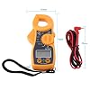 Digital Clamp Multimeter 1 Counts AC DC 600V 400A Voltage Current Voltmeter Ammeter Ohmmeter Volt Amp Tester LCD Display Automotive Household Electrical Meter