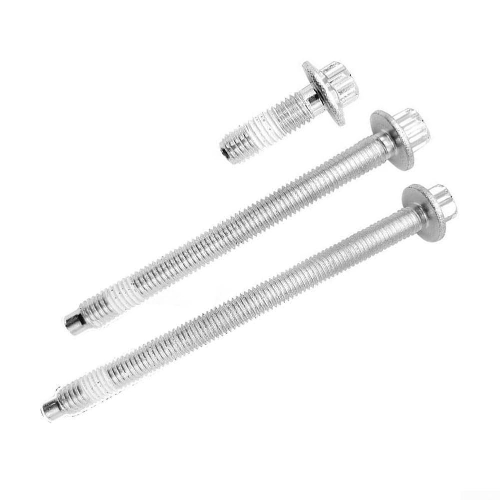 Juego de 33 tornillos para cárter de aceite de motor, de aluminio, compatibles con BMW Serie 1 E81 E82 E87 E88 F20 F21 así como 3 unidades E90 E91 E92 E93, OEM 11132210959