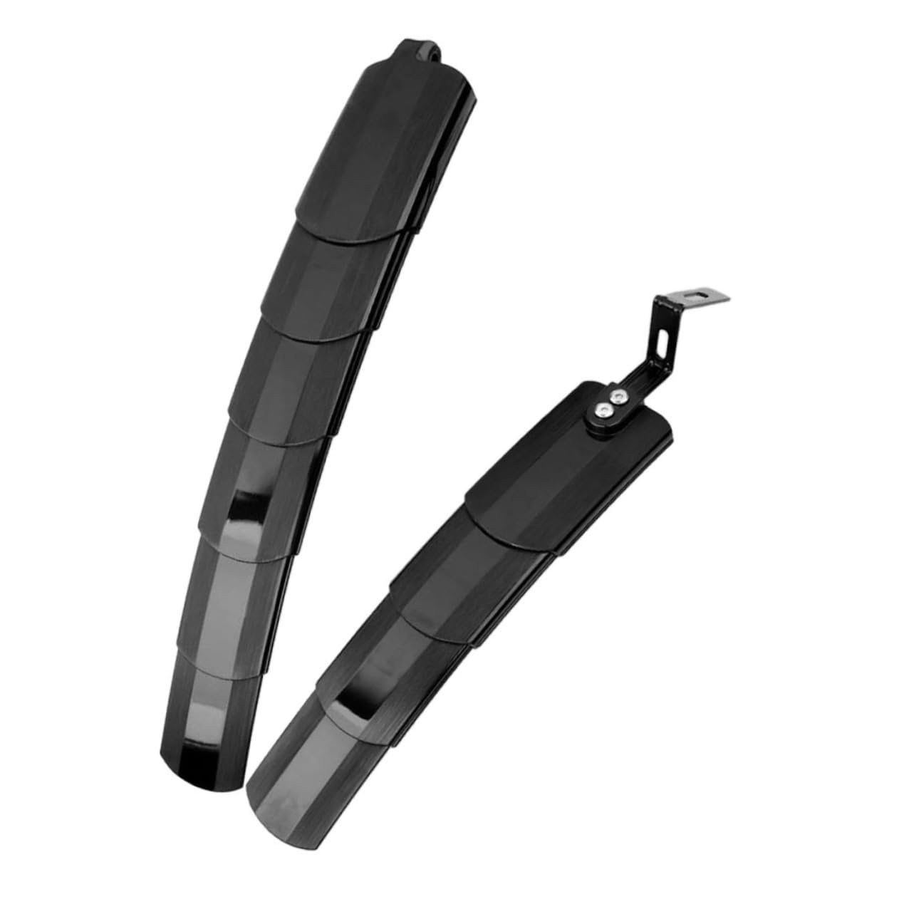 Mipcase Garde-Boue vélo Velo de Route Gravel Velo Anti poussiere Lenoir Velo Gravel Garde-Boue pour vélos vélo de Montagne Garde-Boue Solide Garde-Boue de vélo Plastique Black