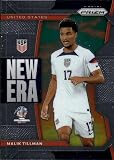 2024 PANINI PRIZM COPA AMERICA NEW ERA #29 MALIK TILLMAN UNITED STATES SOCCER OFFICIAL TRADING CARD OF SOCCER