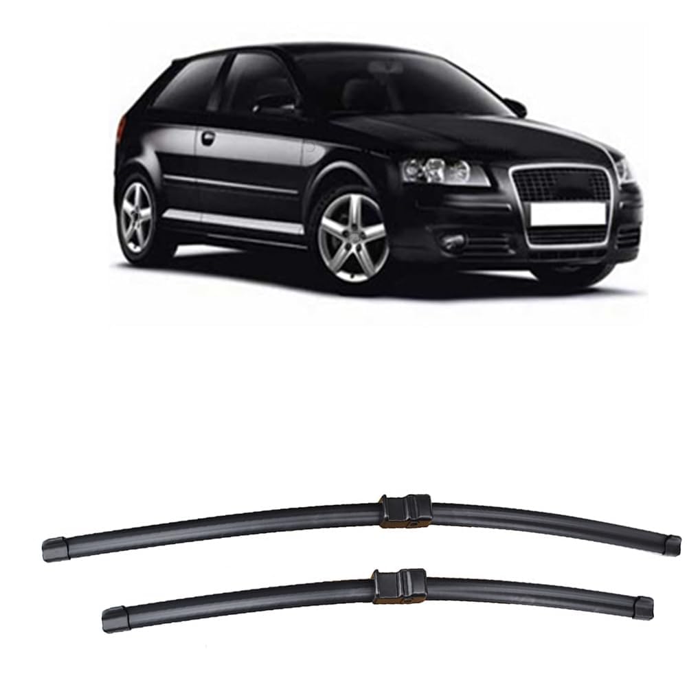 Essuie-glace avant Audi A3 8P 2003 brosses de pluie haute performance sans trace