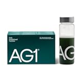 AG1 Multivitamin for Men & Women, Greens Powder Supplement, Probiotic, Gluten Free, Vegan and Keto Friendly, 75 Vitamins, Boost Gut Health (Athletic Greens), 30 Travel Packs & Shaker, Classic Formula