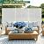 72" H47" W Metal Privacy Screen Freestanding, Outdoor Privacy Panels and Screens for Patio, Lawn, Deck - Decorative Fence (3 Panels)