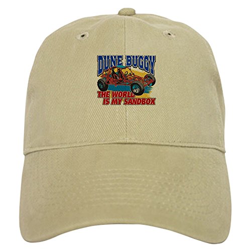 CafePress Dune Buggy Sandbox Cap Unique Adjustable Baseball Hat Khaki