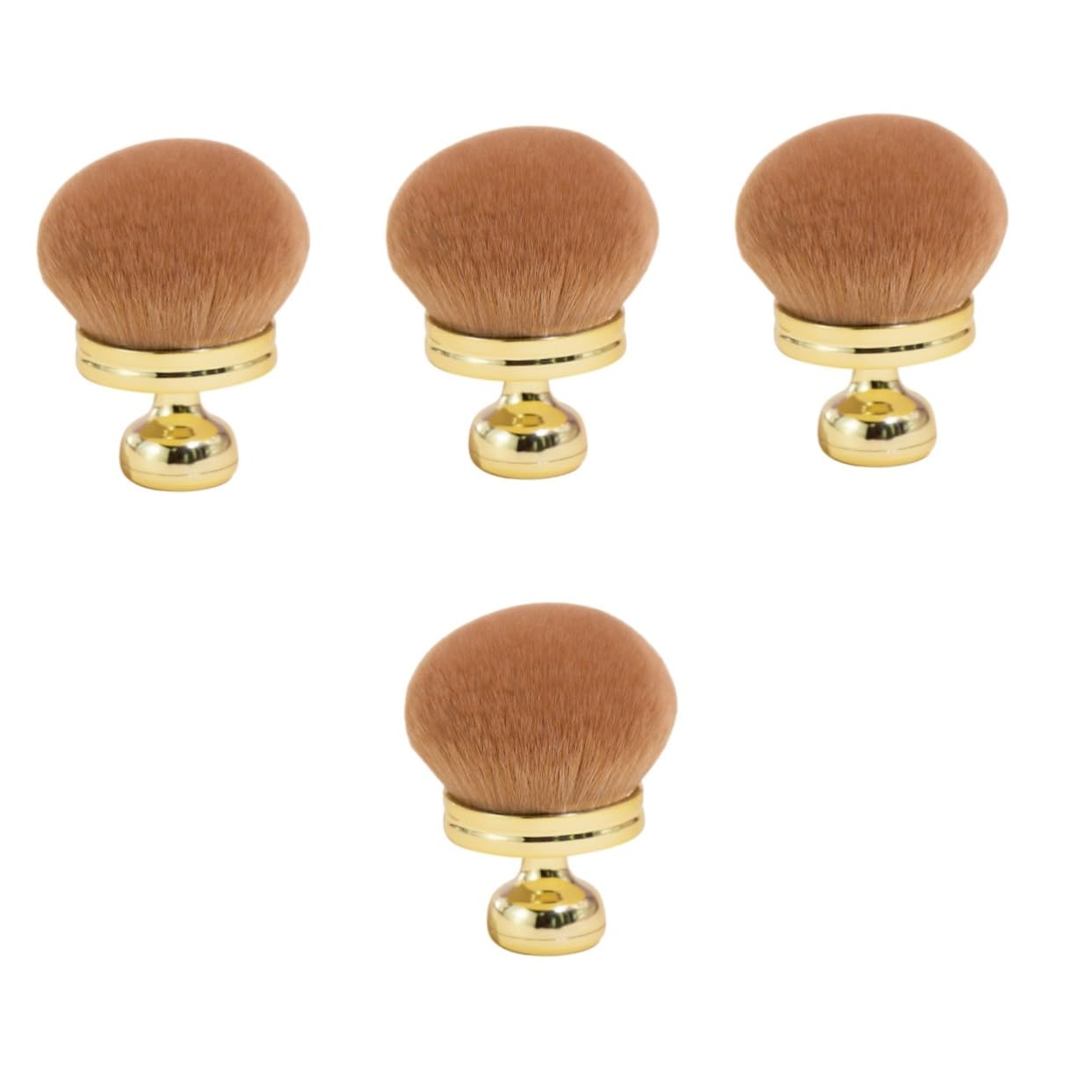 minkissy 4stücke Multifunktionaler Puderpinsel Weicher Großer Schminkpinsel Für Hauttypen Makeup-tool Für Puder Und Mehr Elegantes Design Für Kosmetikliebhaber
