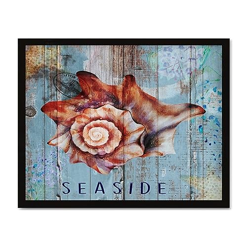 Cadeau de 40,6 x 50,8 cm sur l'océan nautique idéal pour les passionnés de mer