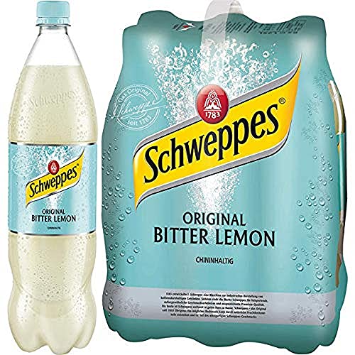 DPG Schweppes Original Bitter Lemon 6 x 1,25l (inkl. 1,50 Euro Pfand)