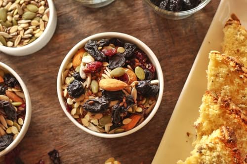 Image of ROYAL ROOTS Mixed Dry Fruits 900g, Nutmix|Mix Dry Fruit | Blend of Dried Almonds, Cashews, Black & Green Raisins, Cranberries & More | Panchmeva