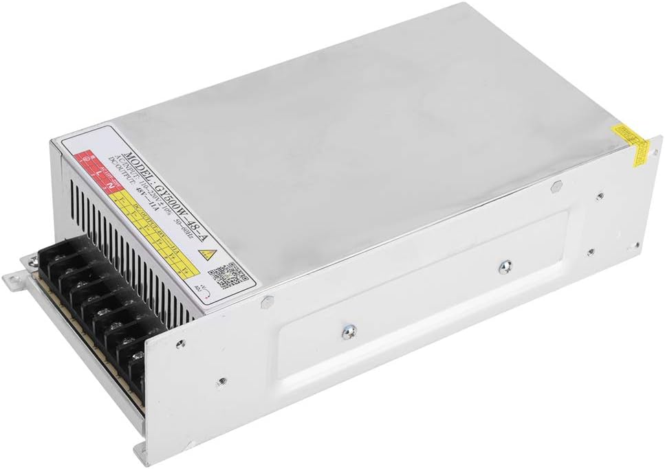 Switching Power Supply 500W 48V 11A High Performance Durable Galvanized Aluminum Shell Power Adapter for Engraving Machines LED Lighting Advertising Signs