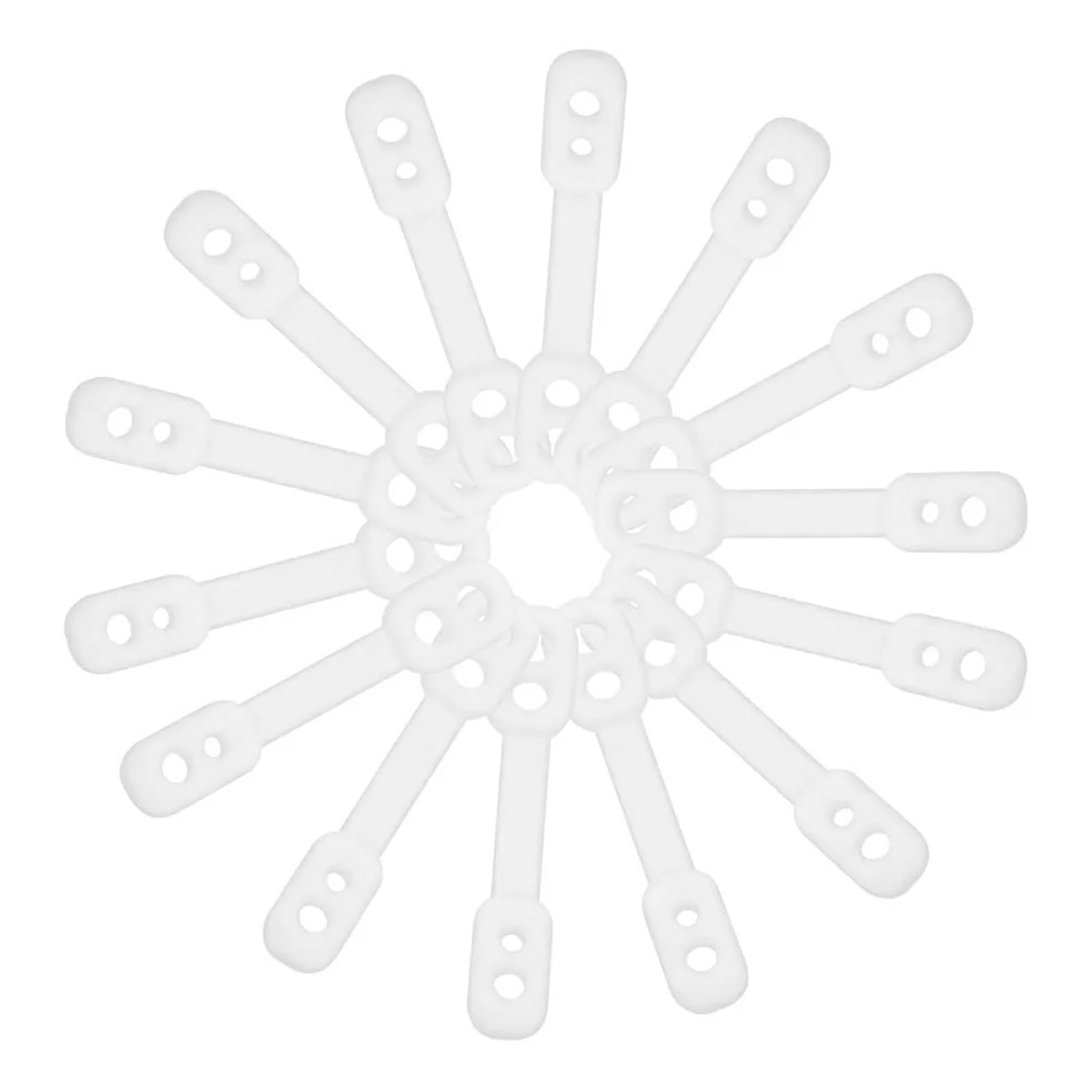Clothes Hanger Connector Hooks 50Pcs Windproof Buckles Silicone Clothes Hanger Grips Non-Slip Fixing Household Parts Non-Skid Fastener for Wardrobe Storage