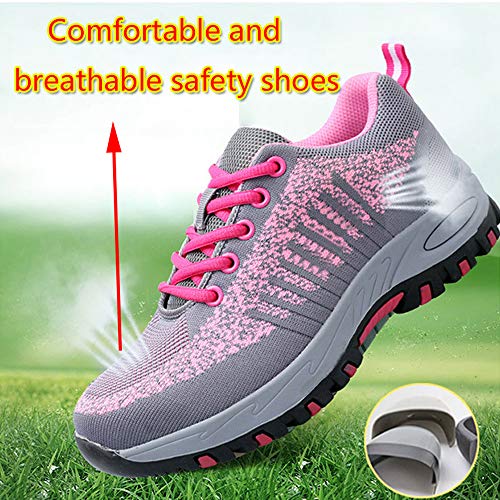 Mannen En Vrouwen Met Stalen Neus Werkschoenen Anti-Smash Anti-Piercing Veiligheidsschoenen Anti-Slip Bescherming Licht… - Image 3