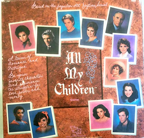TSR Hobbies All My Children Game: Based on the Popular ABC Daytime Serial (1985)