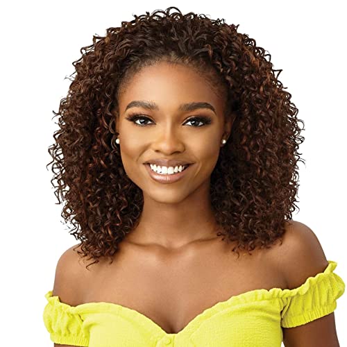 Outre Converti Cap Deluxe Cap Lays Flat Heat Resistant Fiber High Tex TEAZY DOES IT (DXMSTGR)