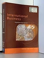International Business: a Managerial Perspective 0733907393 Book Cover