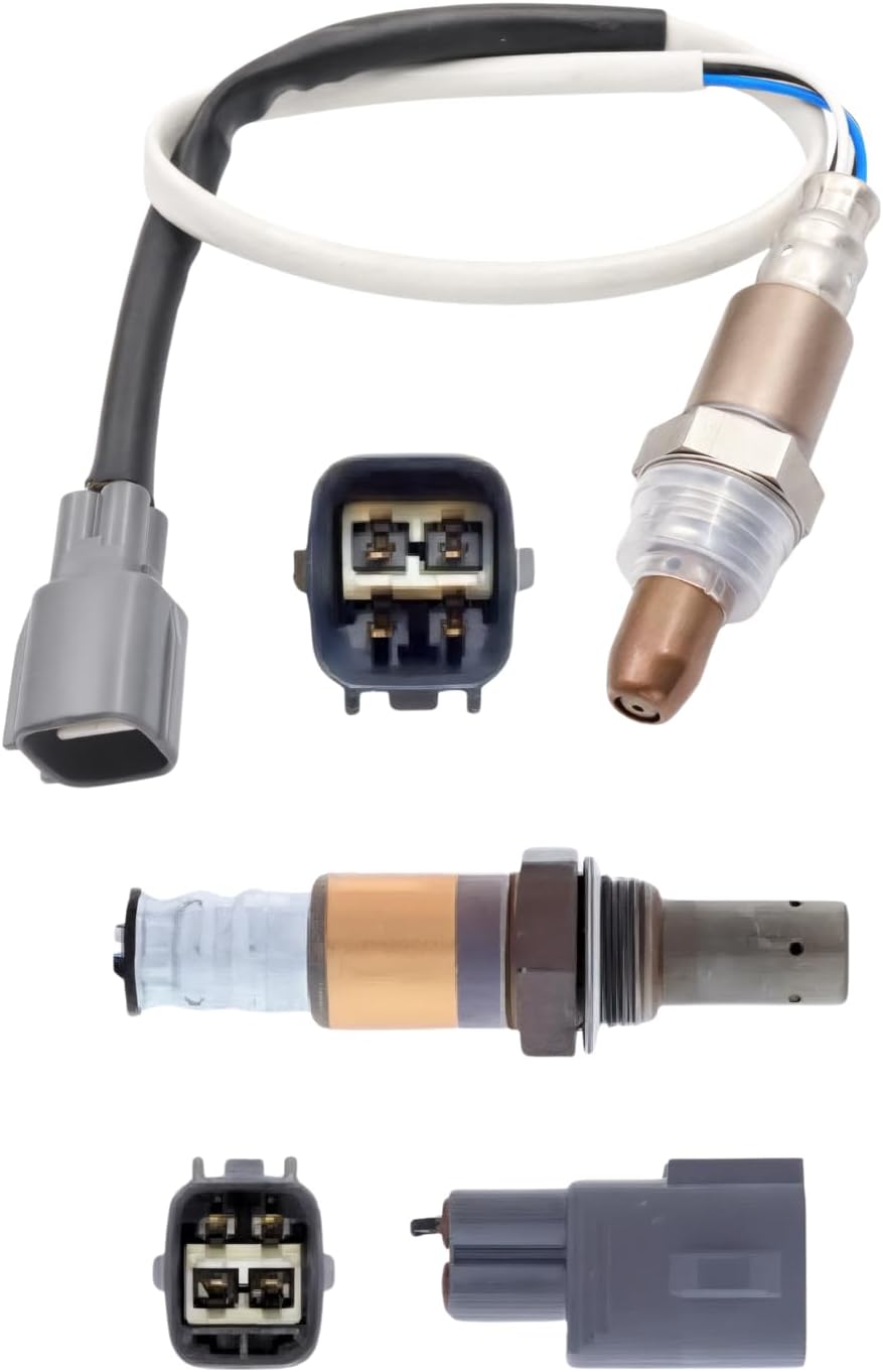 Automotive 2pcs Upstream Downstream O2 Oxygen Sensor Compatible with 2016-2022 Toyota Tacoma L4 2.7L Replace 234-9161 234-8001