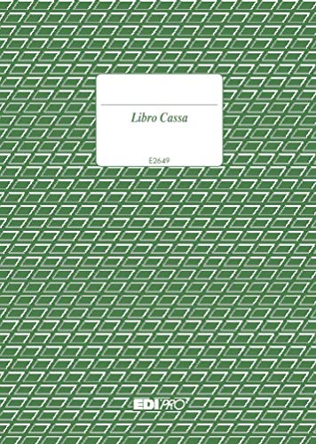 EDIPRO - E2649 - Registro libro cassa 96 pagine f.to 17x12