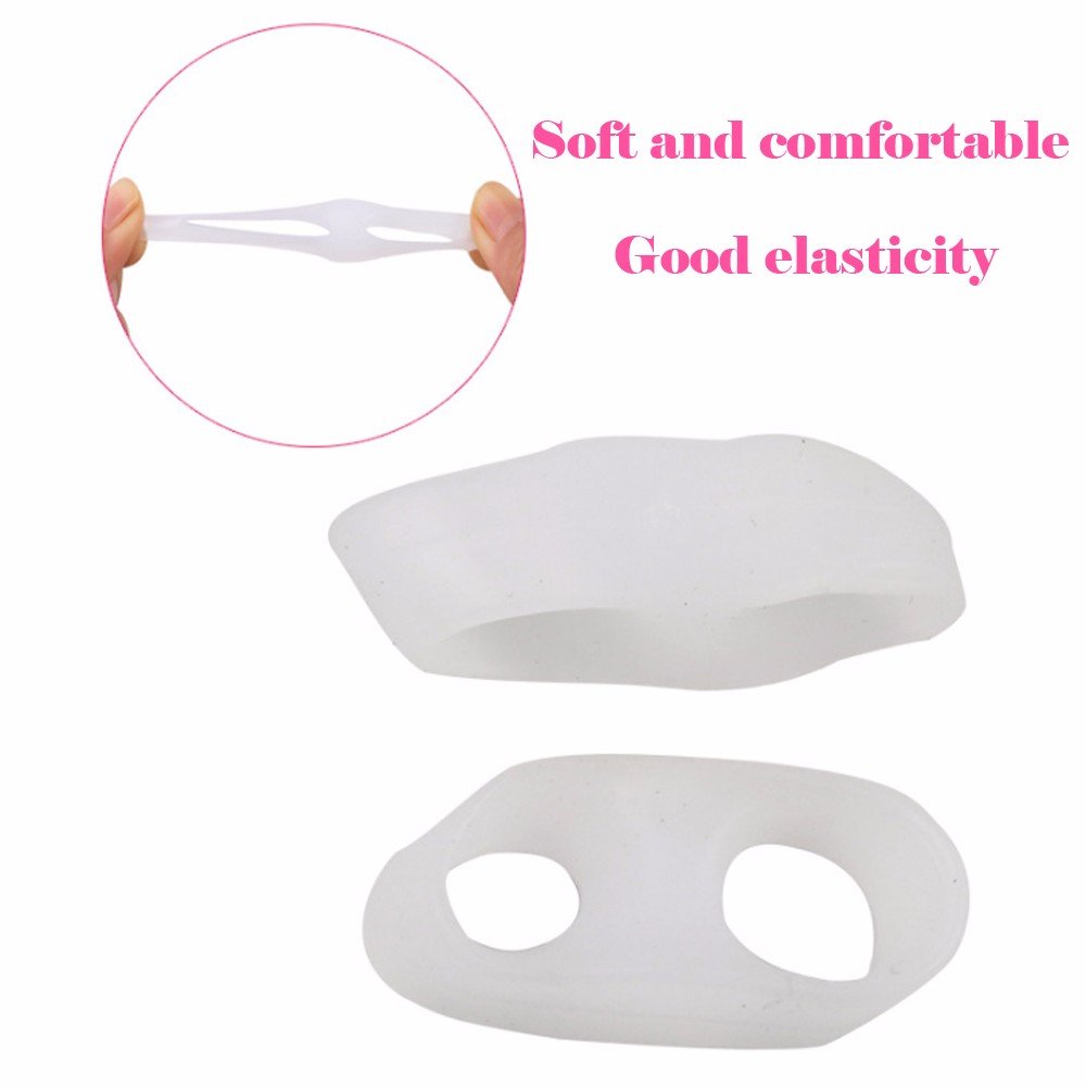 PEDIMENDTM Hallux Valgus Toe Separator with Two Holes and Toe Spreader, Orthopedic Toe Spreader, Toe Spreader, Toe Spreader, For Overlapping Toes, Relieves Toe Pressure, Men's and Women's, Chiropody