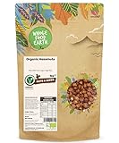 Wholefood Earth Organic Hazelnuts – 500g | Raw | GMO Free | Vegan | High Fibre | Certified Organic