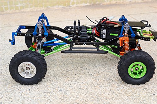 Axial SCX10 Upgrade Parts (AX90022) Aluminum Chassis Lift Combo