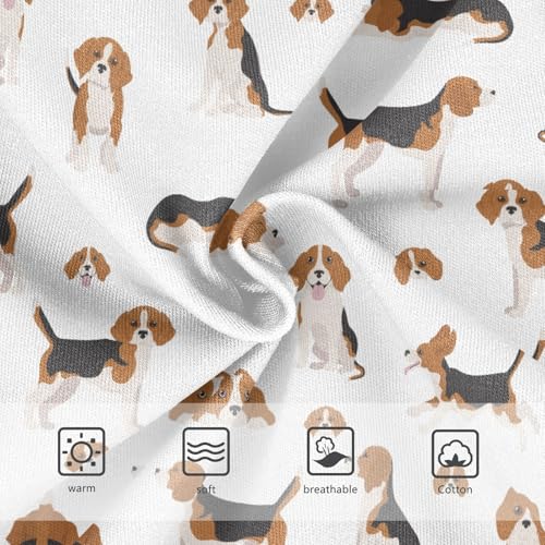 Girls' Underwear Beagle Puppy Cotton Stretch Comfort Toddler Panties3