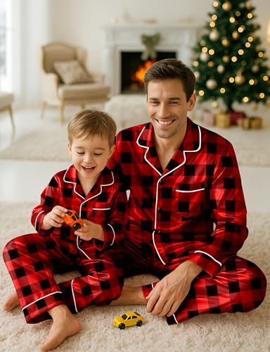 Pijama Navideño para Familia con Perro Manga Larga miniatura 7
