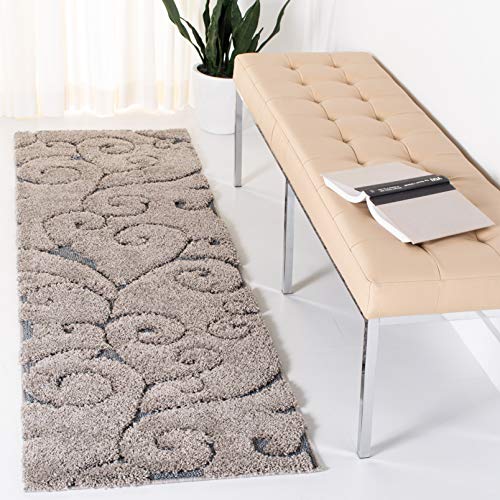 SAFAVIEH Florida Shag Collection Runner Rug - 2'3" x 9',