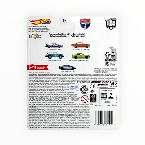 Hot Wheels Dodge Charger Hellcat 1:64 Verde Lima miniatura 2