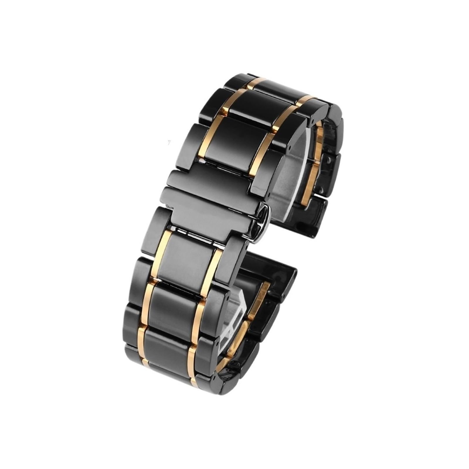 Cinturino in ceramica e acciaio inossidabile adatto for Samsung/Huawei