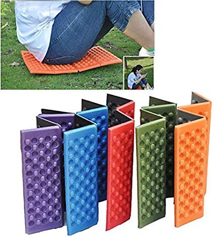 Boolavard Folding Camping Mat Foam XPE Outdoor Portable Waterproof Picnic Mat (Orange)