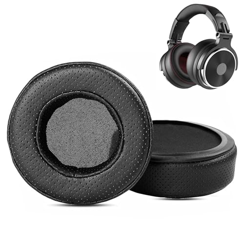 Repuesto de Almohadillas de Cuero Punzadas para Auriculares OneOdio Pro-50 Over-Ear miniatura 1