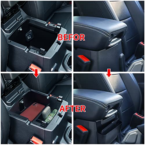 image for J Y Duo Upgraded 4 Pcs Center Console Organizer Combo Kit Interior Acc