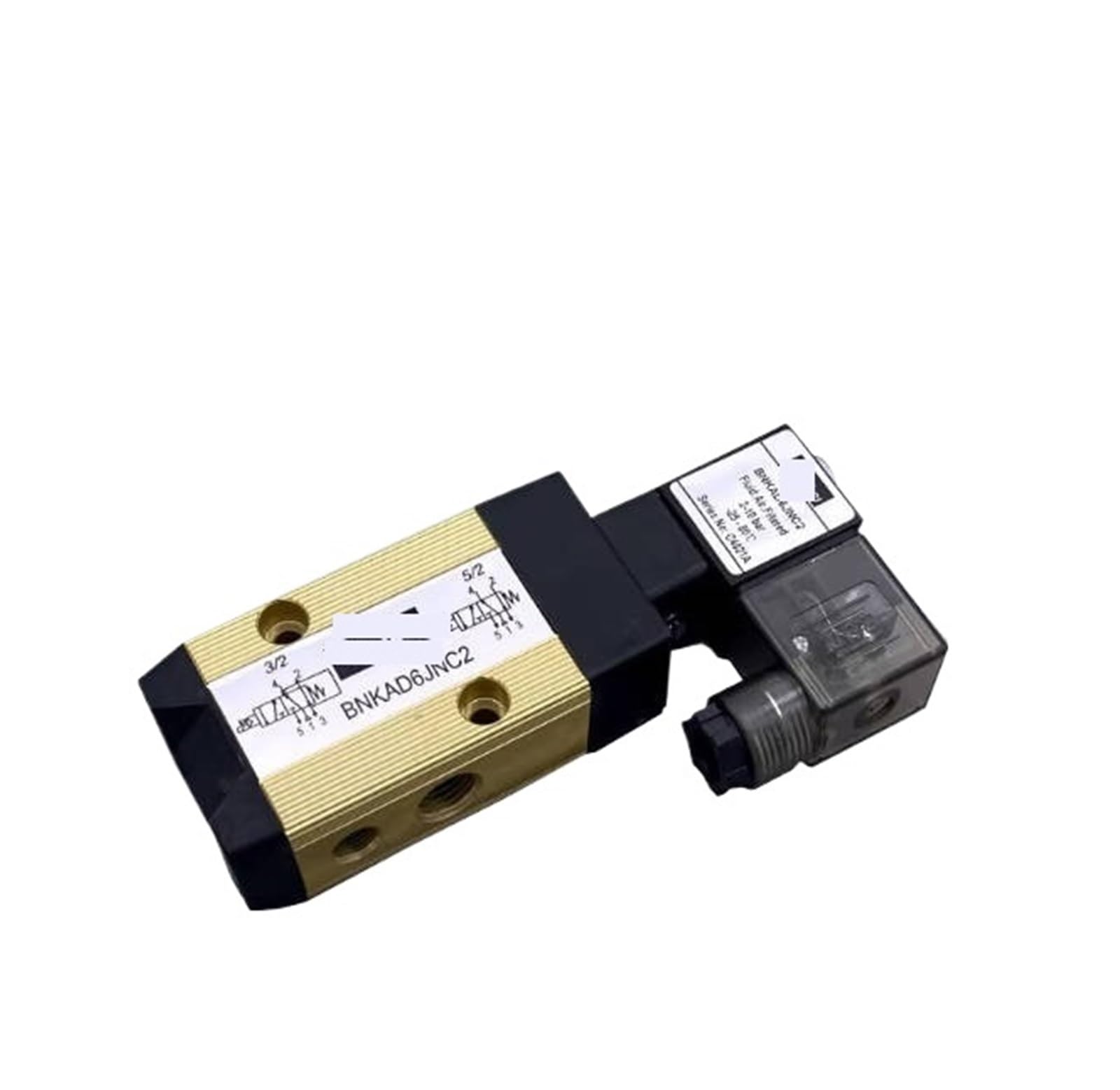 Électrovanne BNKAD6JNC2 DC24V pour contrôle de fluide industriel