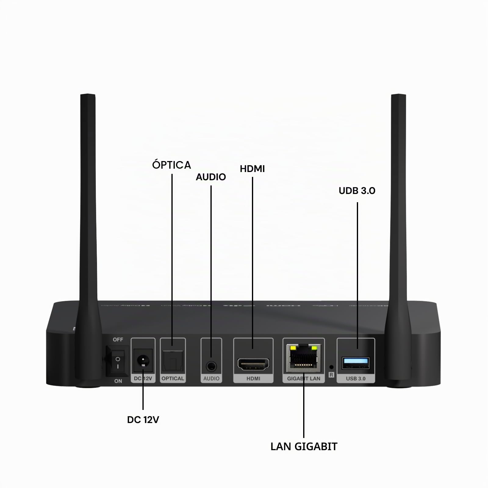 zidoo Reproductor Multimedia Z9X 8K HDR, Android 11 OS, procesador Amlogic S928X-K 6G+64G, Motor de Video VPU y Motor de Imagen VS10, BLU-Ray 4K Ultra HD, BDMV/ISO, para reproducción de Video y Audio