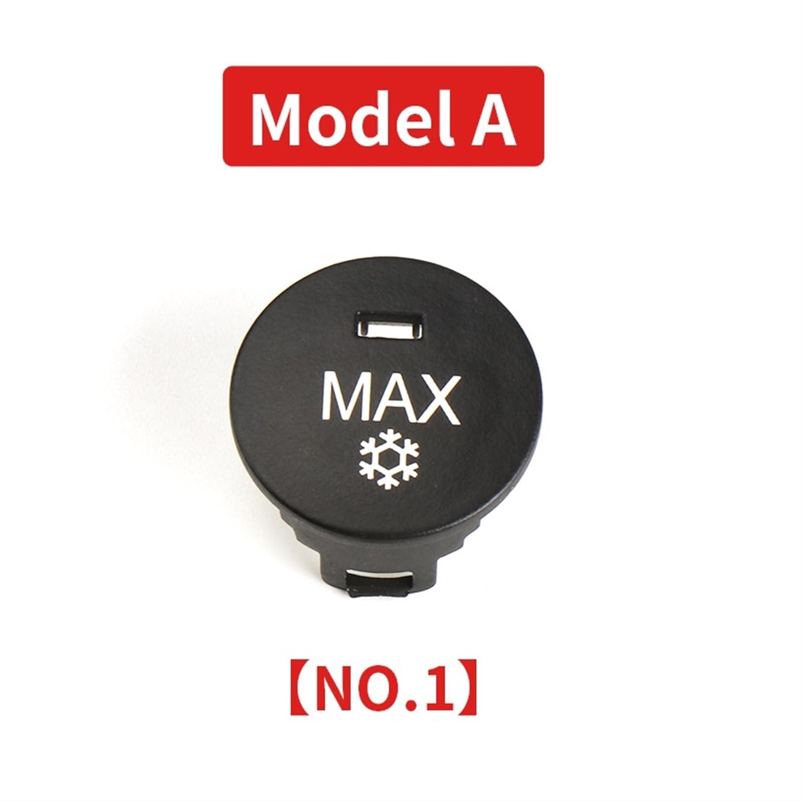 Auto-Bedienknopf, Schaltknöpfe, Knopf, AC-Knopf, Reparaturkappe, MAX AUTO OFF REST, Sitzbelüftung, kompatibel mit BMW 5er E60 E61 (Color : Model A No.1)