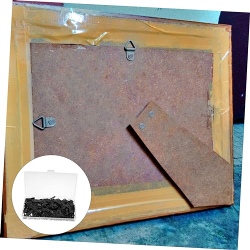 Image of 1set Metal Picture Frame Turn Button Fasteners Screws Photo Frame Hardware for Hanging Pictures Projects Backing Clips