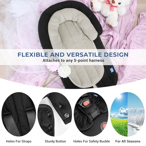 image for COOLBEBE Upgraded Babybody Support & Strap Covers Set for Newborn Infa