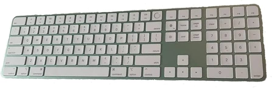 超美品Apple純正Touch ID搭載Magic Keyboardグリーン Amazon.com: Apple Magic Keyboard with Touch ID for Mac Models with