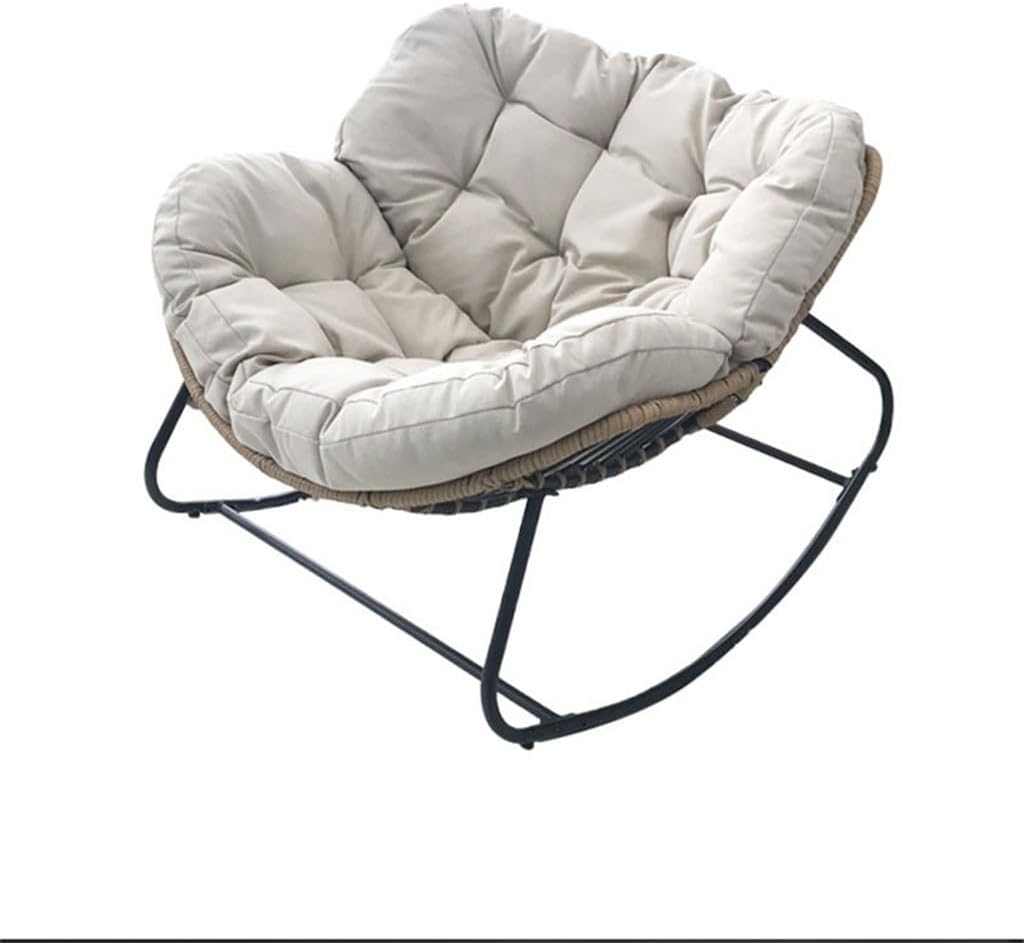 Shaking Chair Lazy Person Rattan Sofa Living Room Balcony Household Leisure Recliner Rocking Chair