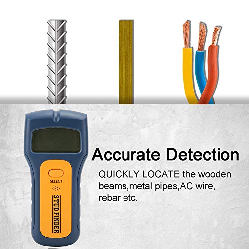GAESHOW Duurzame metaalmetaaldetector houtspanning live draaddetectie wandscanner vind-scanner houtdetector - Afbeelding 5