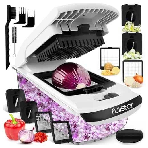 4‑in‑1 Manual Vegetable Chopper and Dicer