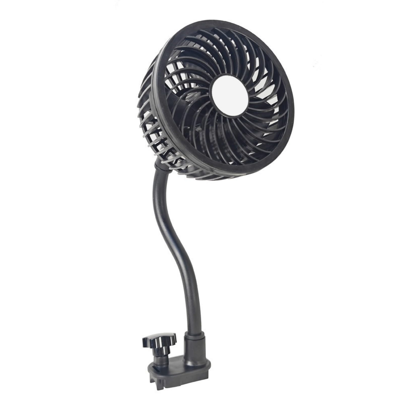NMFLAB Car Headrest Clip Fan with Strong Wind Power 2 Speed Adjustable Ventilation Car Circulator for Fast Cooling Auto Headrest