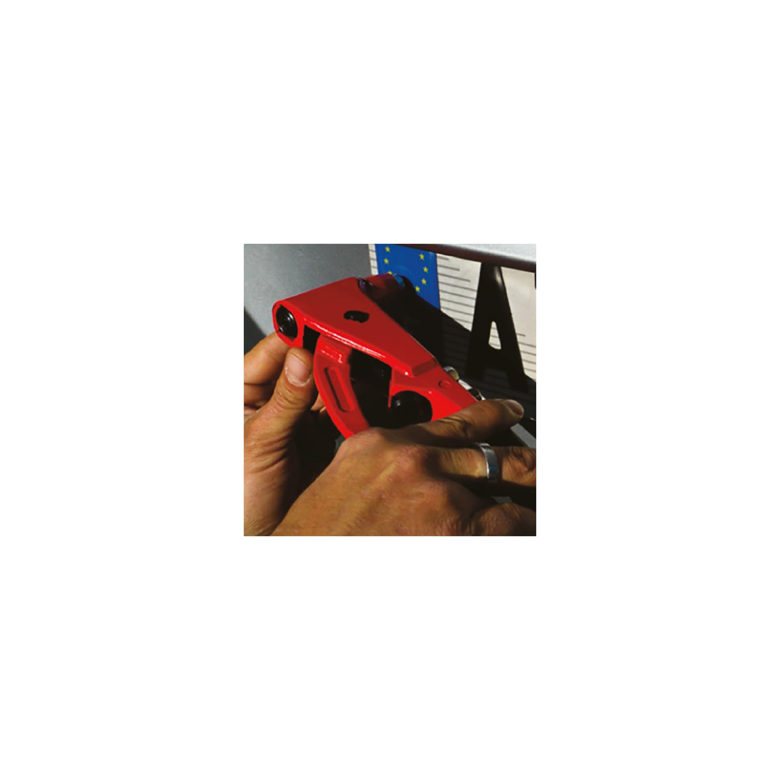 DECOHO - Plaque immatriculation Voiture homologuée (Lot de 2) - Plastique SIV 520 x 110 mm - Rivet Plaque immatriculation Inclus